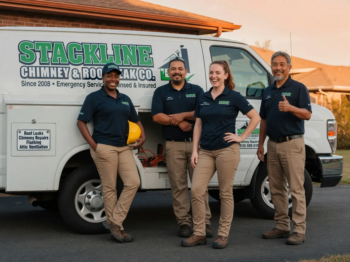 Chimney flashing repair company in Dalton, GA